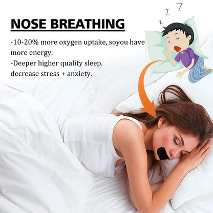 30Pcs Mouth Tape Sleeping Keep Mouth Close Prevent Snoring Gentle Sleep Strip for Home Travel Mouth Tape Mouth Tape for Sleeping