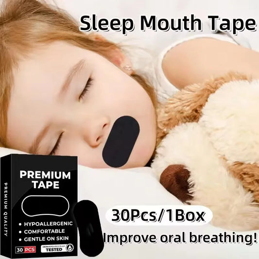 30Pcs Mouth Tape Sleeping Keep Mouth Close Prevent Snoring Gentle Sleep Strip for Home Travel Mouth Tape Mouth Tape for Sleeping